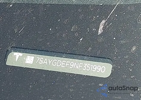 2022 Tesla Model Y Performance Dual Motor All-Wheel Drive from USA, damaged, VIN 7SAYGDEF9NF351990